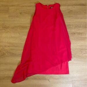 Vince Camuto Pink Asymmetrical sleeveless dress size 4